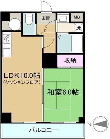 クレアパーク野方の物件間取画像